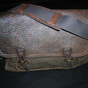 Nash Italian Leather Shoulder Bag Brown